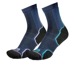 1000 Mile Trail Repreve Single Layer per donna Crew Calze (Twin Pack) - SS25