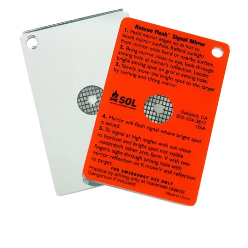 Adventure Ready Brands S.O.L Rescue Flash Signal Mirror - SS25