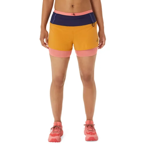 Asics Fujitrail 2-in-1 per donna Pantaloncini da corsa