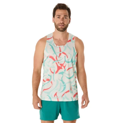 Asics Road All Over Print Gilet - SS25