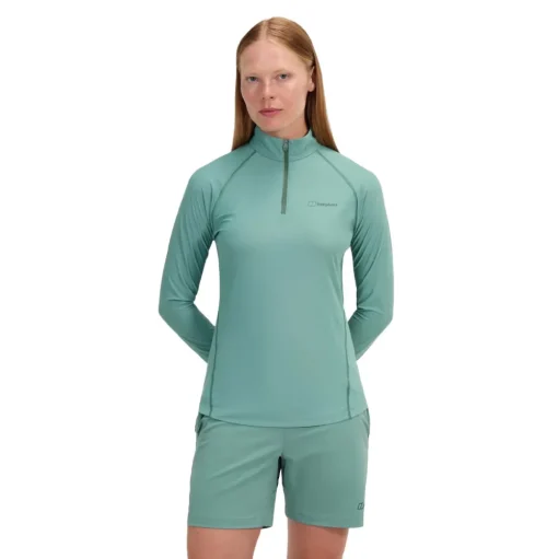 Berghaus 24/7 Tech Mezza cerniera per donna Top - SS25