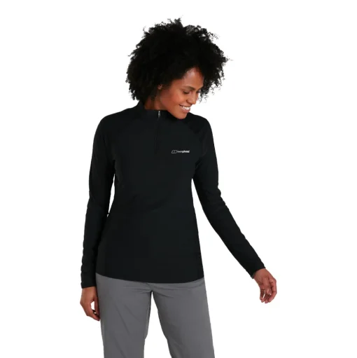 Berghaus 24/7 Tech per donna Manica lunga Cerniera Top - SS25