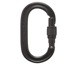 Black Diamond Oval Keylock Screwgate - AW24