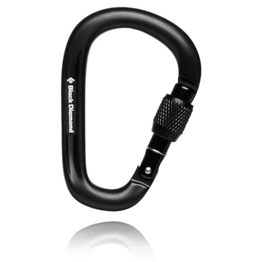 Black Diamond Pearlock Screwgate Carabiner - AW24