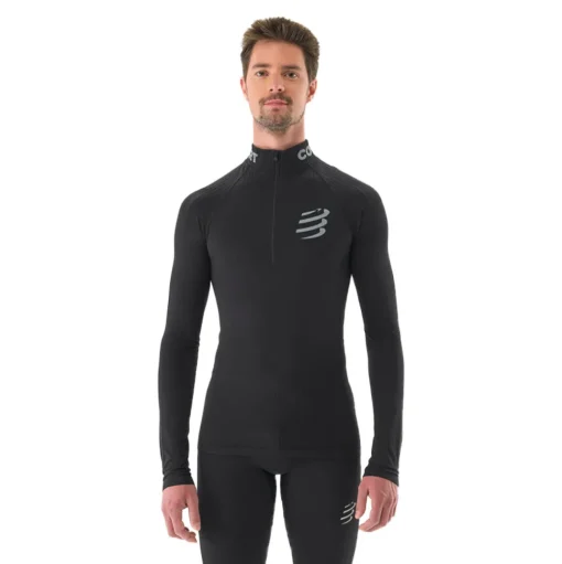 Compressport 3D Thermo Maglia con mezza cerniera - SS25