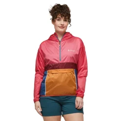 Cotopaxi Teca Mezza cerniera per donna Windbreaker - AW24