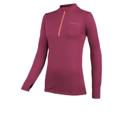 Higher State L/S 1/4 Cerniera Thermal Grid per donna Top