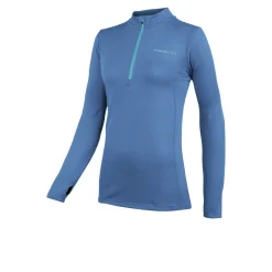 Higher State L/S 1/4 Cerniera Thermal Grid per donna Top