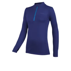 Higher State L/S 1/4 Maglia termica da donna con zip