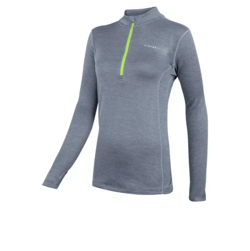 Higher State L/S 1/4 Zip Micro Grid Maglia da donna - AW22
