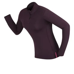 Higher State Maglia termica a maniche lunghe con cerniera per donna - SS25