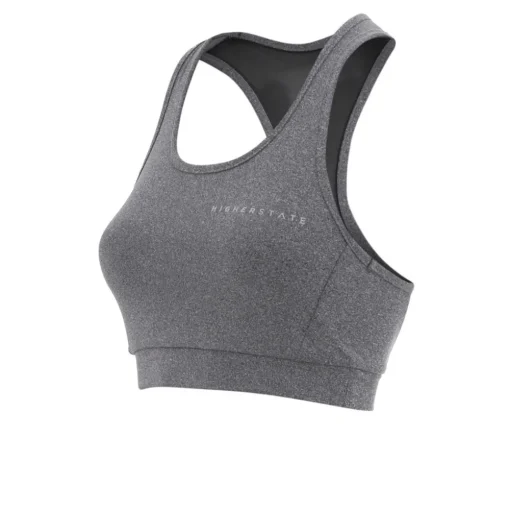 Higher State Marl per donna Low Impact Crop Top