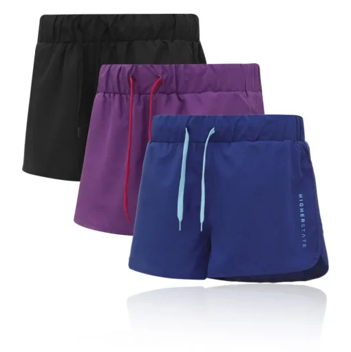 Higher State per donna Pantaloncini da corsa (3 Pack)