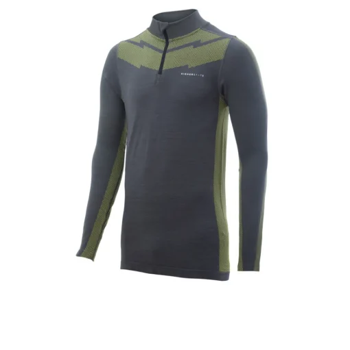 Higher State Seamfree Manica lunga Maglia con mezza cerniera