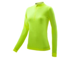Higher State Seamfree per donna Manica lunga Maglia con mezza cerniera