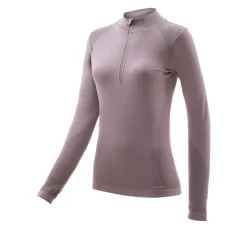 Higher State Seamfree per donna Manica lunga Maglia con mezza cerniera