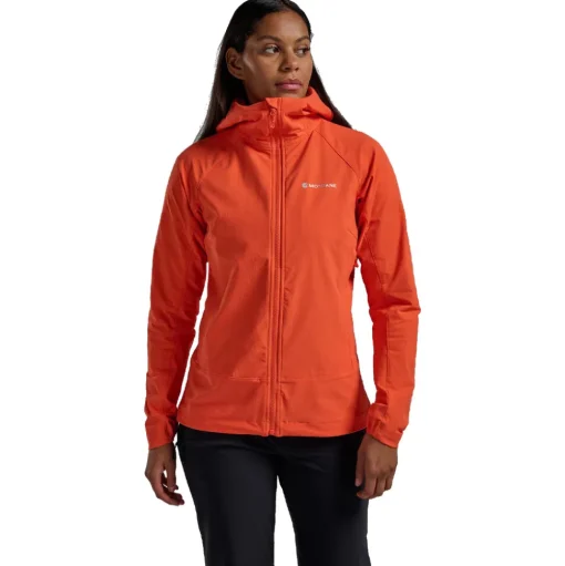 Montane Tenacity per donna Hooded Softshell Giubbotto - SS25