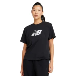 New Balance Sport Jersey Relaxed Logo per donna T-Shirt - SS25