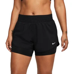 Nike Dri-FIT One Mid-Rise 3 Pollice 2-in-1 per donna Pantaloncini - SU25