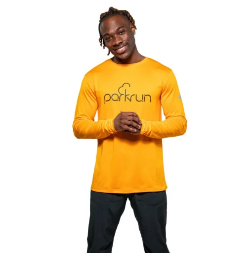 Parkrun Apricot parkrun Maglietta a maniche lunghe per uomo