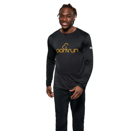 Parkrun Apricot parkrun Maglietta a maniche lunghe per uomo