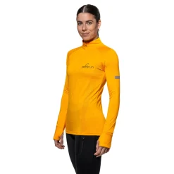 Parkrun Apricot parkrun Maglia con zip a 1/4 per donna