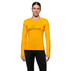Parkrun Apricot parkrun Maglietta a maniche lunghe per donna