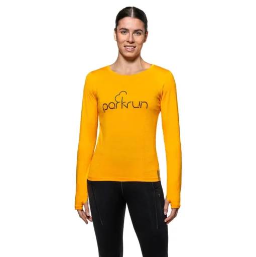 Parkrun Apricot parkrun Maglietta a maniche lunghe per donna