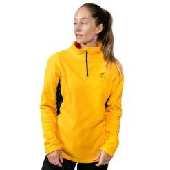 Parkrun Apricot per donna 1/4 Cerniera Microfleece