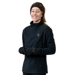 Parkrun Apricot per donna 1/4 Cerniera Microfleece