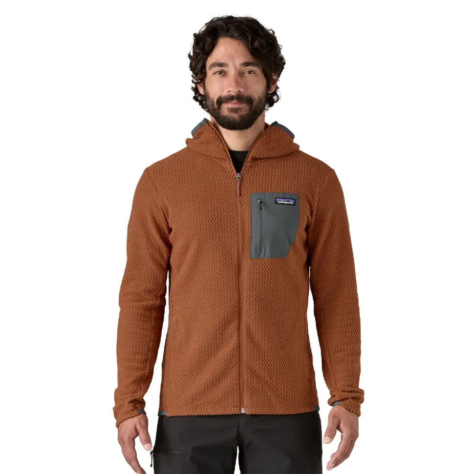 Patagonia R1 Air Full Cerniera Hooded Pile - SS25