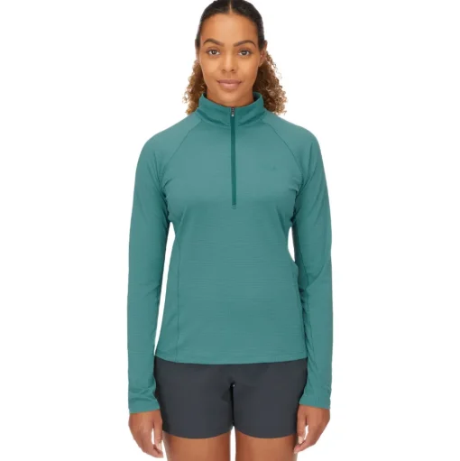 Rab Sonic Mezza cerniera per donna Top - SS25