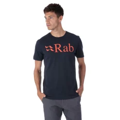 Rab Stance Maglietta in cotone biologico con logo - SS22