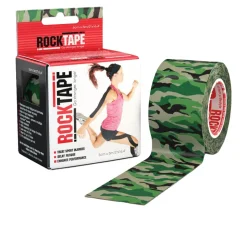Rocktape Camo Green Kinesiology Tape (5cm x 5m) - SS25
