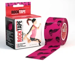 Rocktape Pink Skull Kinesiology Tape (5cm x 5m) - SS25