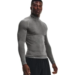 Under Armour HeatGear Compressione Mock Manica lunga Top - SS25